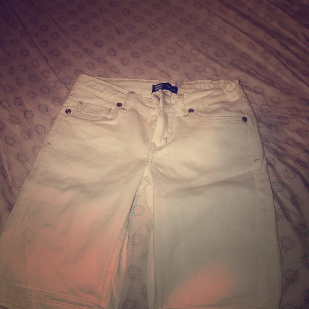 White shorts